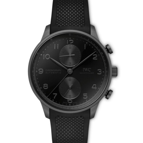 ポルトギーゼ・クロノグラフ・セラタニウム® 41mm ブラック文字盤