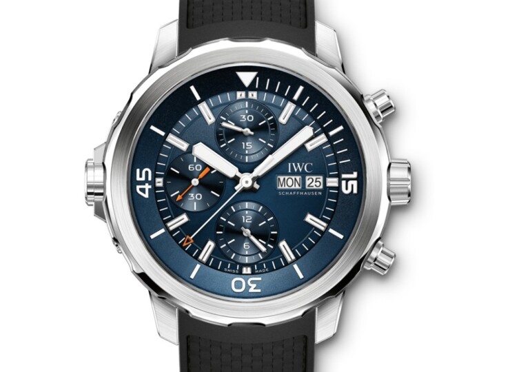 IWC アクアタイマー・クロノグラフ 44mm ブルー文字盤 IW376806