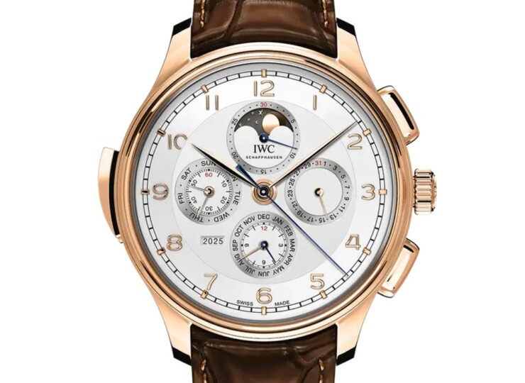 IWC ポルトギーゼ・グランド・コンプリケーション 45mm シルバー文字盤 18Kレッドゴールド IW377602