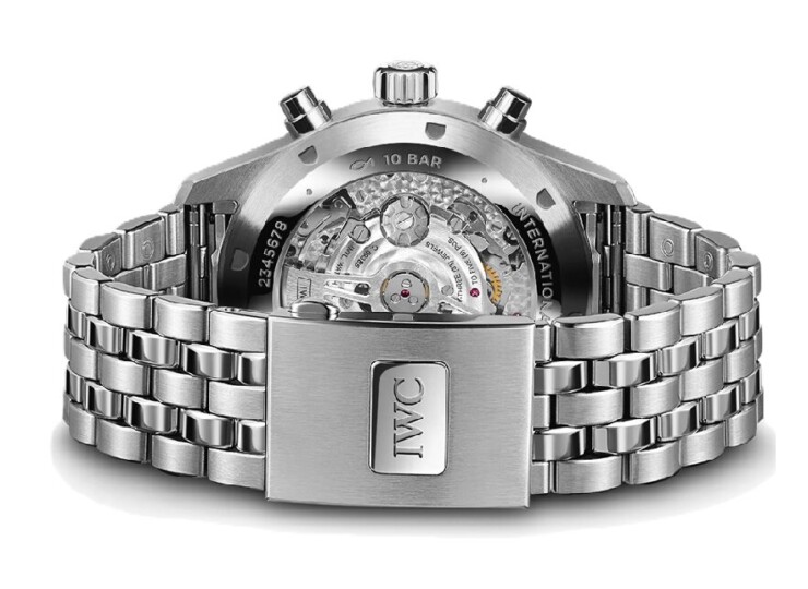 IWC パイロット・ウォッチ・クロノグラフ 43mm ブラック文字盤 ブレスレット IW378002
