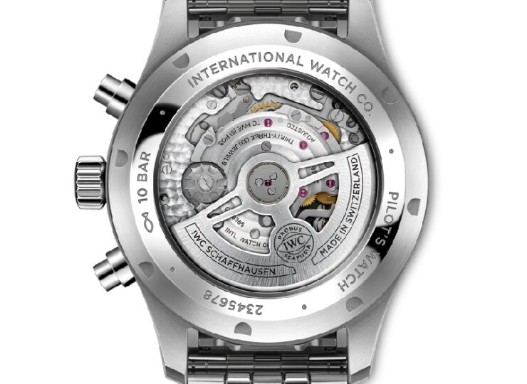IWC パイロット・ウォッチ・クロノグラフ 43mm ブルー文字盤 ブレスレット IW378004