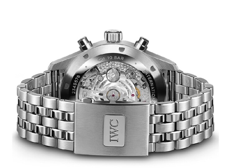 IWC パイロット・ウォッチ・クロノグラフ 43mm ブルー文字盤 ブレスレット IW378004