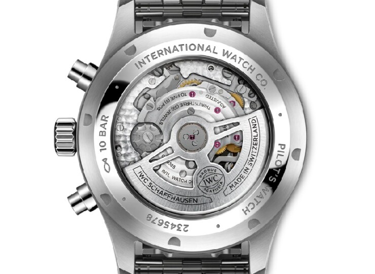 IWC パイロット・ウォッチ・クロノグラフ 43mm グリーン文字盤 ブレスレット IW378006