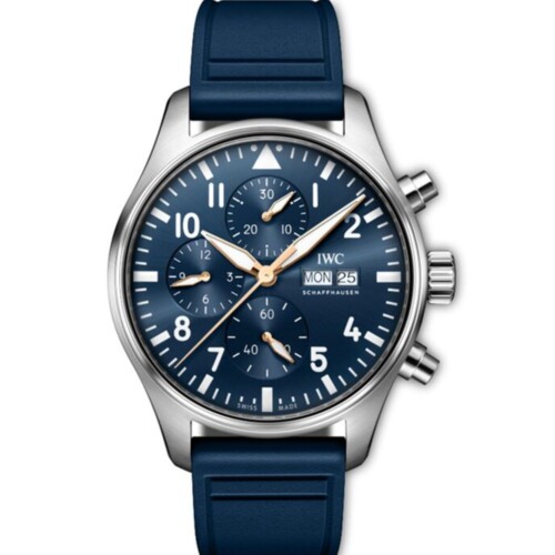 パイロット・ウォッチ・クロノグラフ “プティ・プランス” 43mm ブルー文字盤