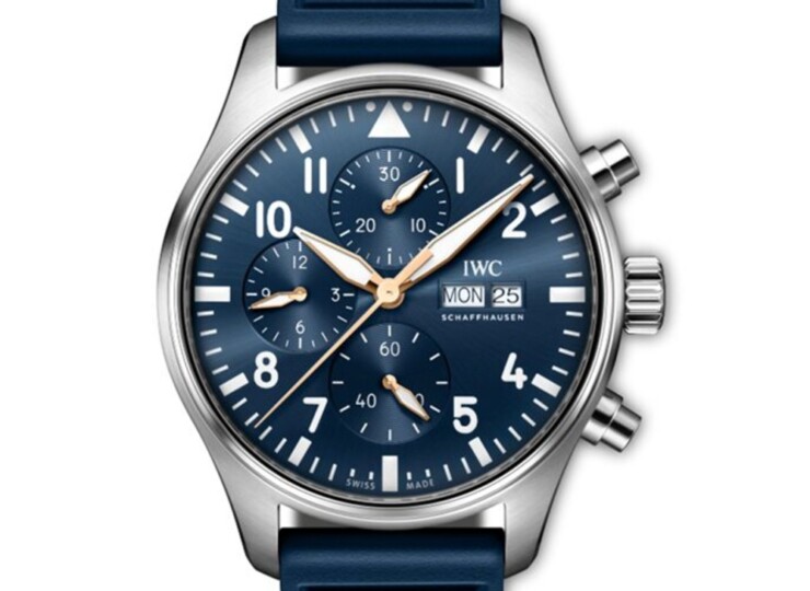 IWC パイロット・ウォッチ・クロノグラフ “プティ・プランス” 43mm ブルー文字盤 IW378011