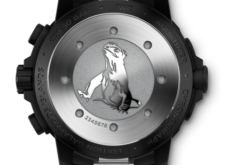 IWC アクアタイマー・クロノグラフ “ガラパゴス・アイランド” 45mm ブラック文字盤 IW379502
