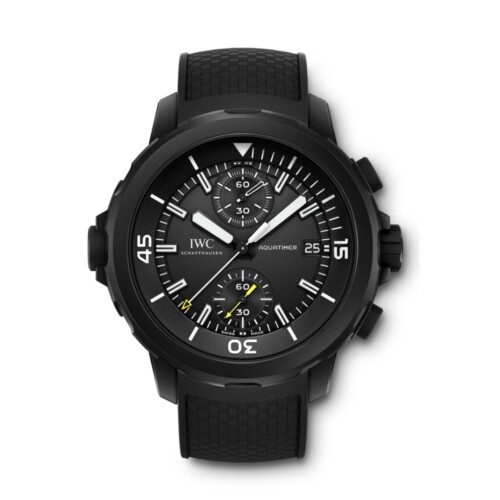 IWC アクアタイマー・クロノグラフ “ガラパゴス・アイランド” 45mm ブラック文字盤 IW379502