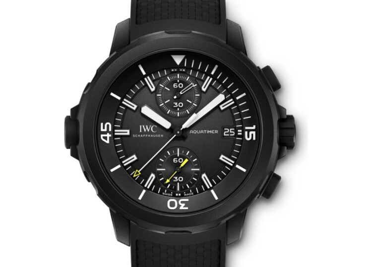 IWC アクアタイマー・クロノグラフ “ガラパゴス・アイランド” 45mm ブラック文字盤 IW379502