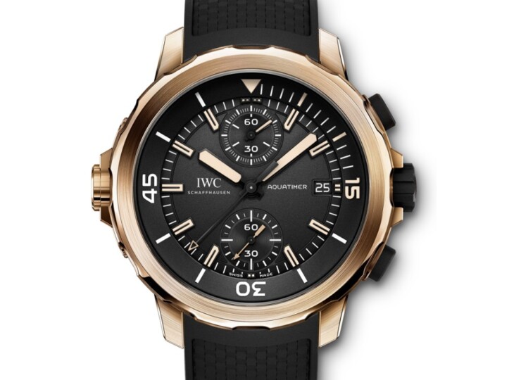 IWC アクアタイマー・クロノグラフ “エクスペディション・チャールズ・ダーウィン” 44mm ブラック文字盤 IW379503