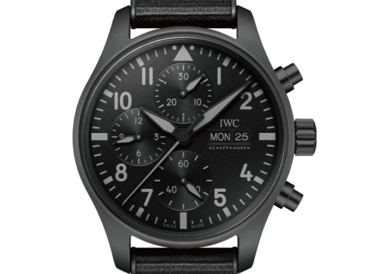 IWC パイロット・ウォッチ・クロノグラフ 41mm・トップガン・セラタニウム® ブラック文字盤 IW388106