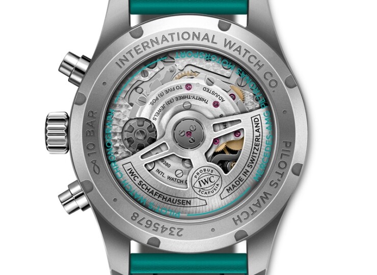 IWC パイロット・ウォッチ・クロノグラフ 41mm “Mercedes-AMG PETRONAS Formula One™ Team” ブラック文字盤 IW388108