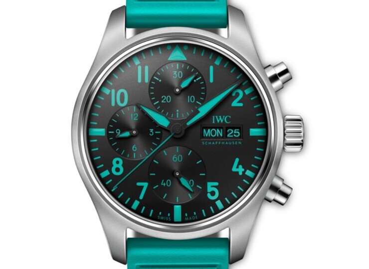 IWC パイロット・ウォッチ・クロノグラフ 41mm “Mercedes-AMG PETRONAS Formula One™ Team” ブラック文字盤 IW388108