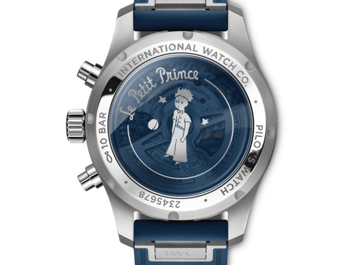 IWC パイロット・ウォッチ・クロノグラフ 41mm “プティ・プランス” ブルー文字盤 IW388120