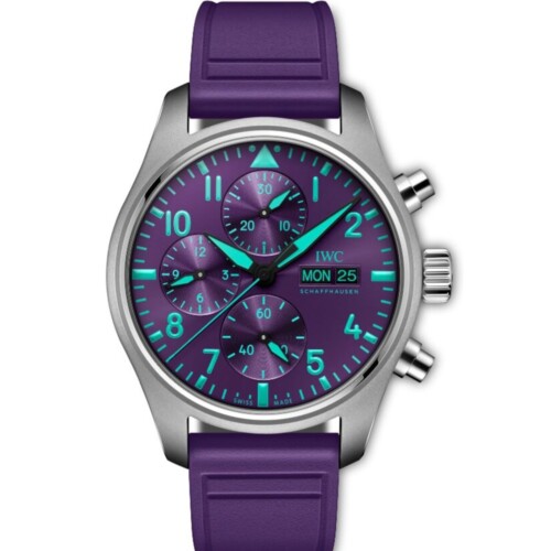 パイロット・ウォッチ・クロノグラフ 41mm “Mercedes-AMG PETRONAS Formula One™ Team” パープル文字盤