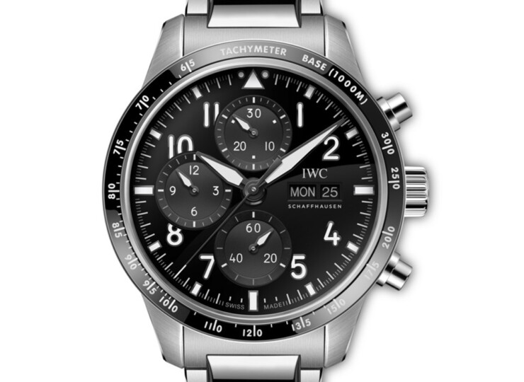 IWC パイロット・ウォッチ・パフォーマンス・クロノグラフ 41mm “AMG” ブラック文字盤 ブレスレット IW388304