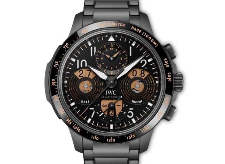 IWC パイロット・ウォッチ・パフォーマンス・クロノグラフ・パーペチュアルカレンダー・デジタル・デイト・マンス 43mm ブラック文字盤 IW388801