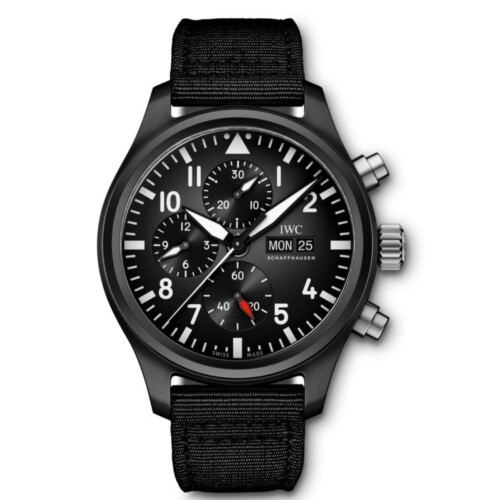 パイロット・ウォッチ・クロノグラフ・トップガン 44.5mm ブラック文字盤