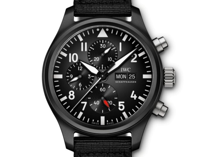 IWC パイロット・ウォッチ・クロノグラフ・トップガン 44.5mm ブラック文字盤 IW389101