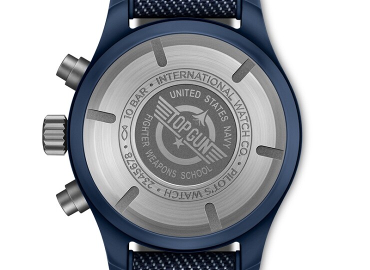 IWC パイロット・ウォッチ・クロノグラフ 41 トップガン・オセアナ 41.9mm ブルー文字盤 IW389404