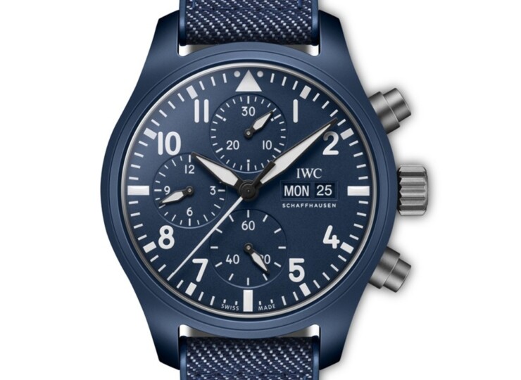 IWC パイロット・ウォッチ・クロノグラフ 41 トップガン・オセアナ 41.9mm ブルー文字盤 IW389404