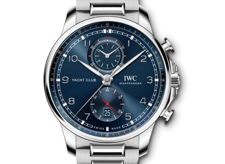 IWC ポルトギーゼ・ヨットクラブ・クロノグラフ 44.6mm ブルー文字盤 IW390701