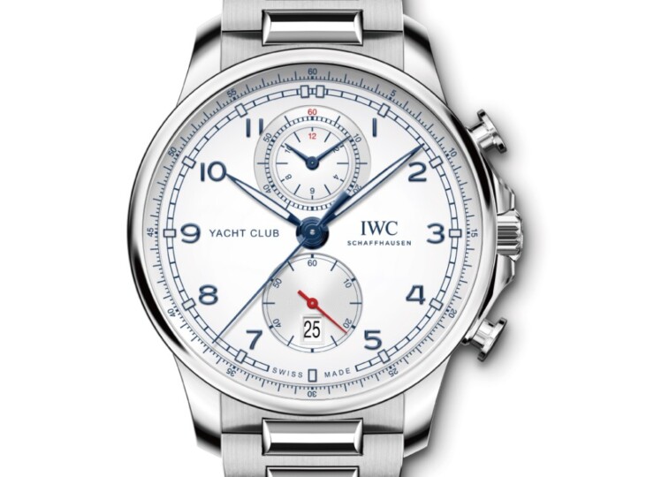 IWC ポルトギーゼ・ヨットクラブ・クロノグラフ 44.6mm シルバー文字盤 IW390702
