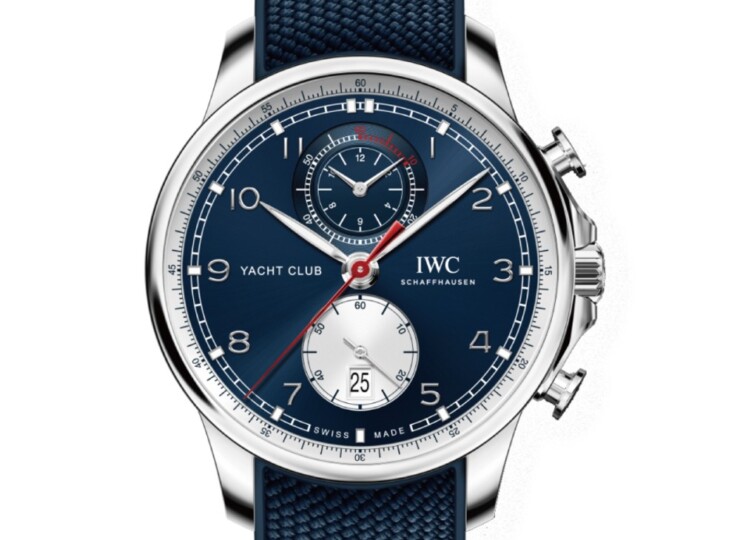 IWC ポルトギーゼ・ヨットクラブ・クロノグラフ “オールバー・ブラウン” 44.6mm ブルー文字盤 IW390704