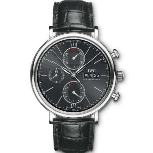 ポートフィノ・クロノグラフ 42mm ブラック文字盤
