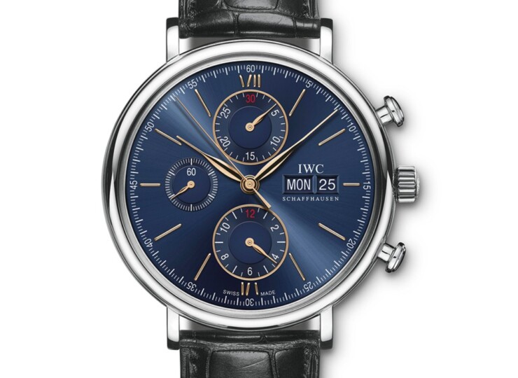 IWC ポートフィノ・クロノグラフ 42mm ブルー文字盤 ステンレススティール IW391036
