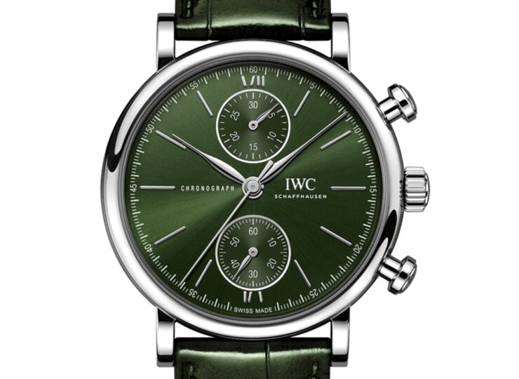 IWC ポートフィノ・クロノグラフ 39mm グリーン文字盤 IW391405
