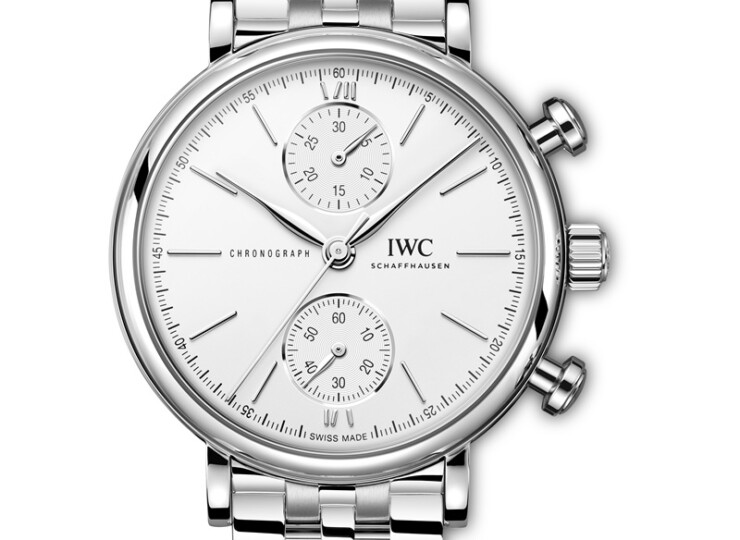 IWC ポートフィノ・クロノグラフ 39mm ホワイト文字盤 ブレスレット IW391503