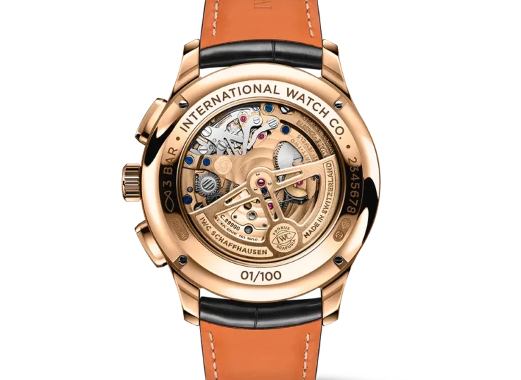 IWC ポルトギーゼ・トゥールビヨン・レトログラード・クロノグラフ 43.5mm ブラック文字盤 IW394009