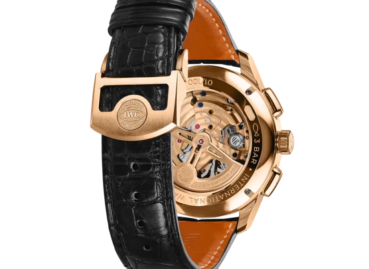 IWC ポルトギーゼ・トゥールビヨン・レトログラード・クロノグラフ 43.5mm ブラック文字盤 IW394009