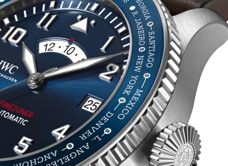 IWC パイロット・ウォッチ・タイムゾーナー “プティ・プランス” 46mm ブルー文字盤 IW395503