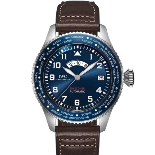 パイロット・ウォッチ・タイムゾーナー “プティ・プランス” 46mm ブルー文字盤