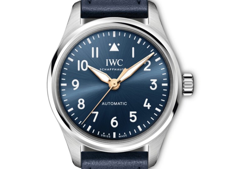 IWC パイロット・ウォッチ・オートマティック 36mm “プティ・プランス” ブルー文字盤 IW458802
