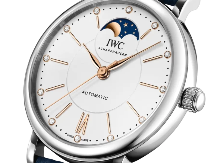 IWC ポートフィノ・オートマティック・ムーンフェイズ 37 37.1mm シルバー文字盤 ステンレススティール IW459601