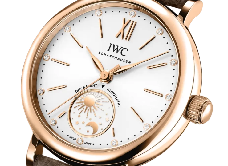 IWC ポートフィノ・オートマティックデイ＆ナイト 34mm シルバー文字盤 18Kレッドゴールド IW459805