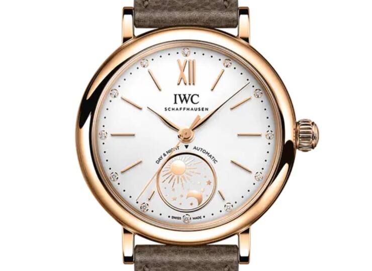 IWC ポートフィノ・オートマティックデイ＆ナイト 34mm シルバー文字盤 18Kレッドゴールド IW459805