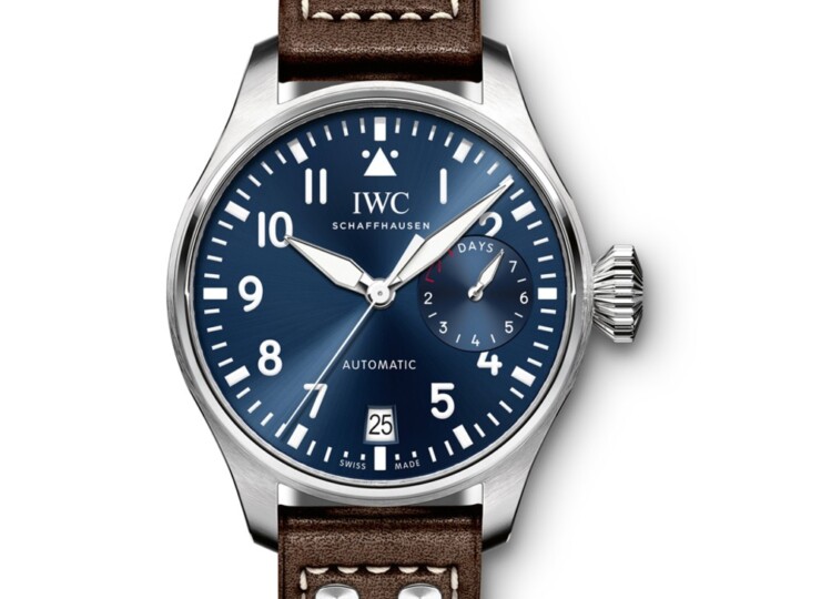 IWC ビッグ・パイロット・ウォッチ “プティ・プランス” 46.2mm ブルー文字盤 IW501002