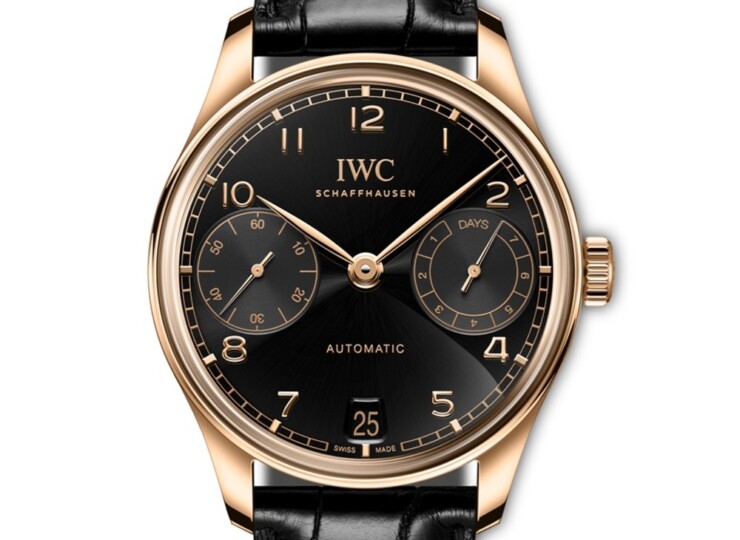IWC ポルトギーゼ・オートマティック 42 42.4mm ブラック文字盤 IW501707