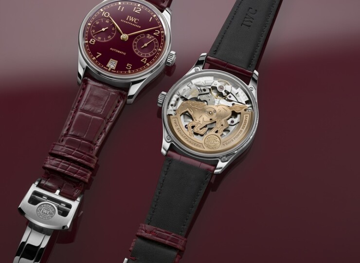 IWC ポルトギーゼ・オートマティック 42 “イヤー・オブ・ザ・ホース” 42.4mm レッド文字盤 IW501709