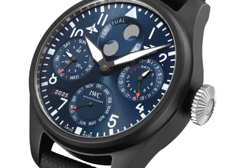 IWC ビッグ・パイロット・ウォッチ・パーペチュアル・カレンダー “ロデオドライブ” 46.5mm ブルー文字盤 IW503001
