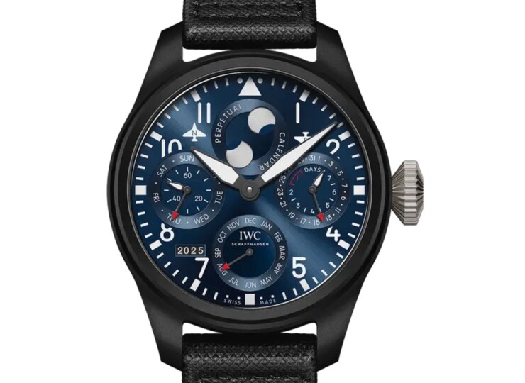 IWC ビッグ・パイロット・ウォッチ・パーペチュアル・カレンダー “ロデオドライブ” 46.5mm ブルー文字盤 IW503001