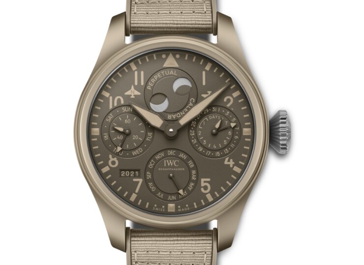 IWC ビッグ・パイロット・ウォッチ・パーペチュアル・カレンダー・トップガン “モハーヴェ・デザート” 46.5mm ブラウン文字盤 IW503004