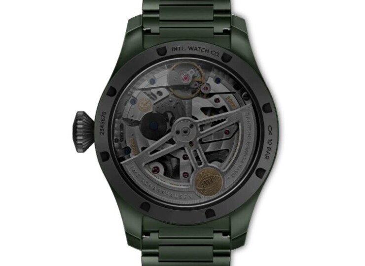 IWC ビッグ・パイロット・ウォッチ・パーペチュアル・カレンダー・トップガン “ウッドランド” 46.5mm グリーン文字盤 IW503101