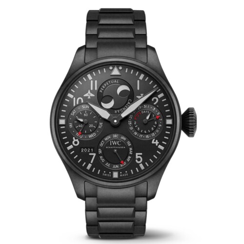ビッグ・パイロット・ウォッチ・パーペチュアル・カレンダー・トップガン・セラタニウム 46.2mm ブラック文字盤