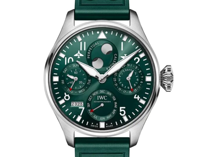 IWC ビッグ・パイロット・ウォッチ・パーペチュアル・カレンダー 46.2mm グリーン文字盤 IW503608
