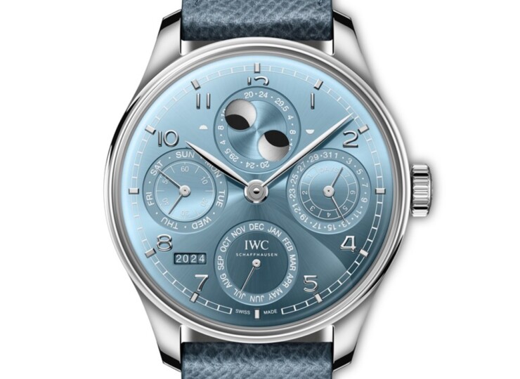IWC ポルトギーゼ・パーペチュアル・カレンダー 44 44.4mm ホライゾンブルー文字盤 IW503703