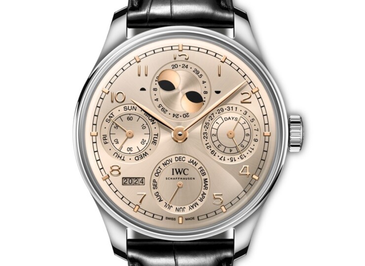 IWC ポルトギーゼ・パーペチュアル・カレンダー 44 44.4mm デューン文字盤 IW503704